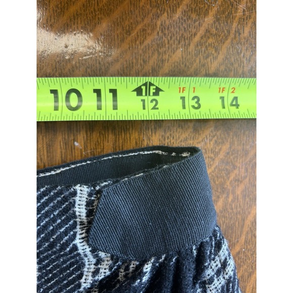 Vintage‎ 90s Valentino Boutique Skirt Womens Medium Plaid Wool Made in Italy 90s - Picture 4 of 8